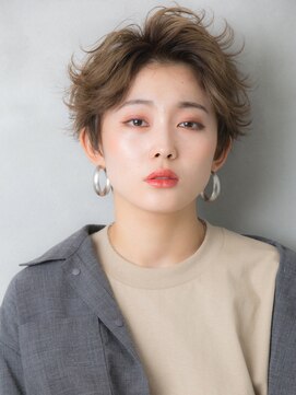 リヴィエラ 巣鴨店(Riviera) 大人かわいいひし形アップバングショート