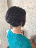 前下がりボブ/ショートボブ/地毛風カラー【元町/石川町】