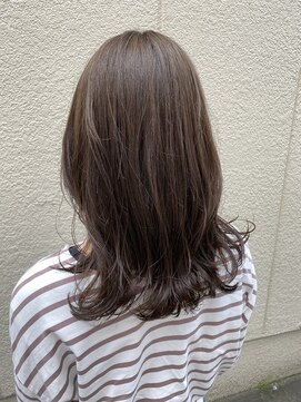 ロンドアベニール 北千住(Lond avenir) ふんわりレイヤー　シアーグレージュ　西田大樹