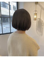 ムーン ティコブラーエ(moon tico brae)&nbsp;11月【縮毛矯正/ストレート/ミニウルフ/くすみブルー】