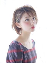 オジコロジ(ojiko.roji)&nbsp;☆月曜営業☆ojiko.ナチュラルショートボブ ピンアレンジ
