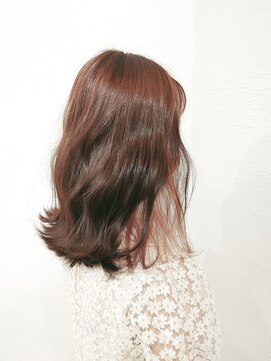 ローグ ヘアー 金町店(Rogue HAIR) ローグ金町(TAKA)似合わせカットインナーピンクアースカラー