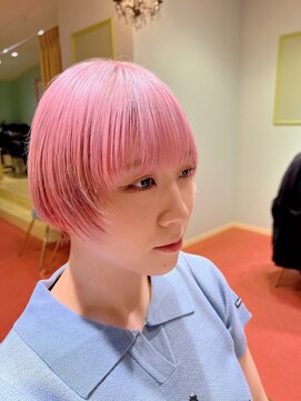 エマ(emma) ペールピンク×ショート！