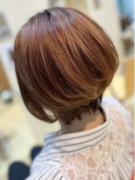 エイチエアー アルファ H'air alfa つつじヶ丘北口店 ★大人かわいい前下がりボブ★