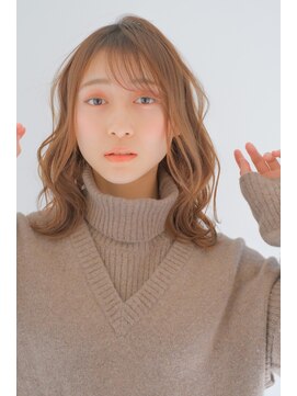 ガリカ 横浜(Gallica) 大人かわいいゆるふわウェーブフェミニンロング愛されモテ髪