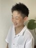 【キッズカット☆小学6年生まで◎】￥3500 　