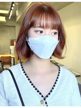 ナループロア ルームー(Nalu pu loa ROOMOO) ゆるまきタッセルカット/タッセルカット/タンバルモリ/韓国ボブ