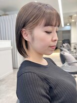 グラフ 銀座(GRAFF)&nbsp;イヤリングカラーボブインナーカラーぱつっとボブ