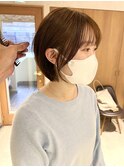 *滝田*20代30代ショートボブカット丸み小顔ナチュラル似合わせ