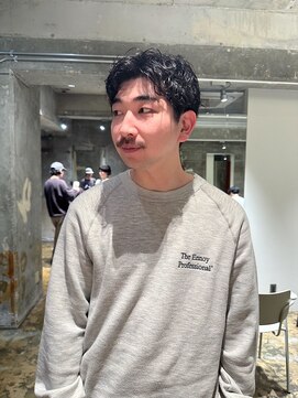 ハマモト メンズパーマ