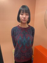 キジ(KIJI)&nbsp;ミディアムウルフボブ風アレンジ