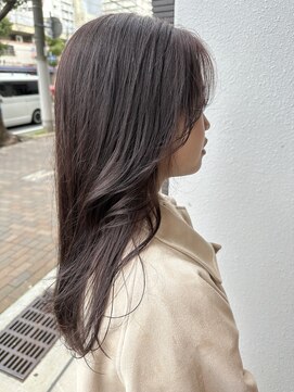 フラワー 元町店(FLOWER) 【FLOWER】柔らかピンクブラウン