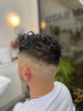 ヘアーサロンサトウ フェード&パーマ #理容室#平井#バーバー#パーマ