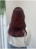 チェリーレッドカシスレッドカラートリートメントダブルカラー