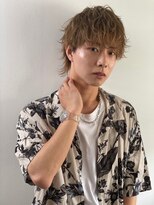 バース 河原町店(BIRTH)&nbsp;緩めツイストスパイラルパーマミルクティベージュ