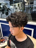 アンソル オブ リシェール(N'SOL of RICHAIR)&nbsp;ベリーショート/ダークアッシュ/ニュアンスパーマ/韓国マッシュ