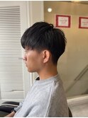 おしゃれ女子ウルフヘア黒髪スタイルアッシュカラー