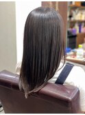ロング×縮毛矯正トリートメント