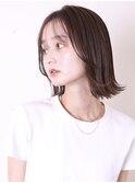 似合わせカット小顔前髪黒髪ミディアムレイヤー1105