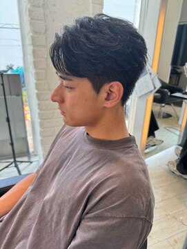 ダブル(W) メンズ/ビジネスショート