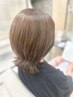 カット&ミルボン明るい白髪染め＋髪質改善ケアmix◎￥15,950→9,900円
