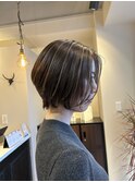 くびれショート ナチュラルハイライト 30代 40代 50代 (茅ヶ崎)