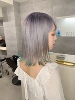 アンダーバーホワイト 泉佐野店(_WHITE)&nbsp;☆ケアブリーチ　ダブルカラー　ハイライト　イルミナ
