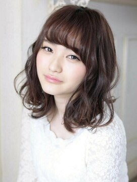 エミル 国分寺(emile) ベージュカラーの愛されフェミニンボブディ【国分寺】