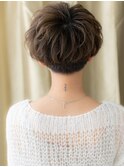 フレンチカジュアル刈り上げマッシュショート312X大宮20代30代