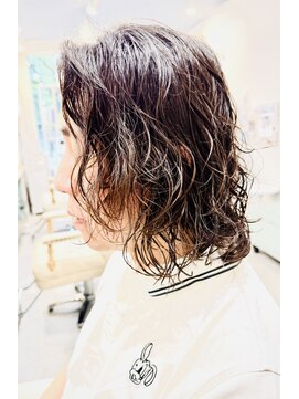 ミドル(MIDDLE) ミディアムパーマ/ニュアンスパーマ