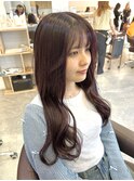 オフィスでも可能な　暖色系カラー＊