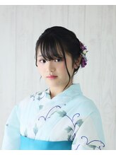 スタジオハロー 浴衣おまとめヘア