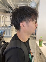 シェノン 赤羽店(CHAINON)&nbsp;前回パーマを活かした刈上2ブロック大人マッシュヘア赤羽美容室