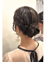ヘッズ(HEADZ)&nbsp;編み込みアップヘア