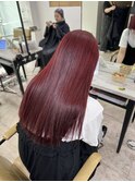 小顔効果◎ダブルカラーでつくる透明感ハッシュカット所沢