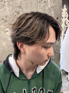 リラクオーレメンズ(LIRA CUORE men's) フェザーパーマ風