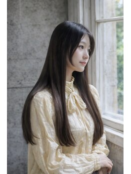 イエナ 難波(IENA)の写真/自分史上最高の美髪を叶えるIENAオリジナル髪質改善トリートメントが人気☆ブリーチ毛もうるツヤ復活◎