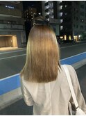 髪質改善/酸性ストレート/縮毛矯正/ミディアムボブ