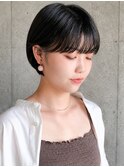 【coyoi】耳掛けミニボブ/前髪あり