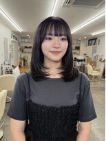 ポール(pole)&nbsp;札幌ミディアム　伸ばしかけにもオススメ！小顔レイヤー