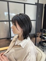 ノット(knot)&nbsp;レイヤーの入ったくびれボブ