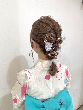 ネオリーブアオバ 高田馬場店(Neolive aoba) 【高田馬場/aoba】浴衣着付け＆ヘアセット