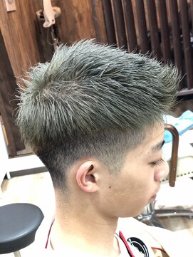 リードヘアーバイバンプ(Lead Hair by vamp) オリーブカラーメンズ