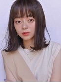 [エイチ原宿＊RUKA]素髪ナチュラル ワンカール ミディアム