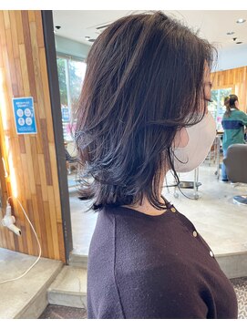 ヘアラウンジ アングゥ(hair lounge ungu) ハビちゃんレイヤー