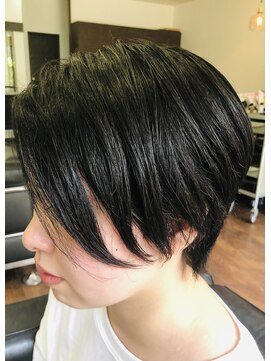 ロモヘアー(romo hair) ハンサムショート