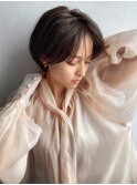 【久場】シースルーバング×小顔ショート20代30代40代