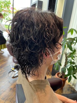 ブッシュ 水広店(BUSH) ☆縦落ちウルフパーマ☆