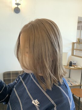 ヘアー ミュゼ 大西店(HAIR Musee) 透明感たっぷりカラー