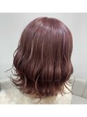【石坂遥香】ピンクラベンダー